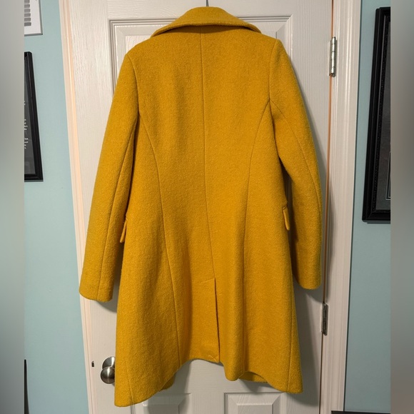Sam Edelman Mustard Trench Coat - Picture 3 of 5